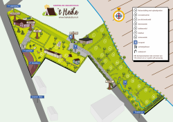 Plattegrond hele perceel camping 't Heike Plattegrond hele perceel camping 't Heike